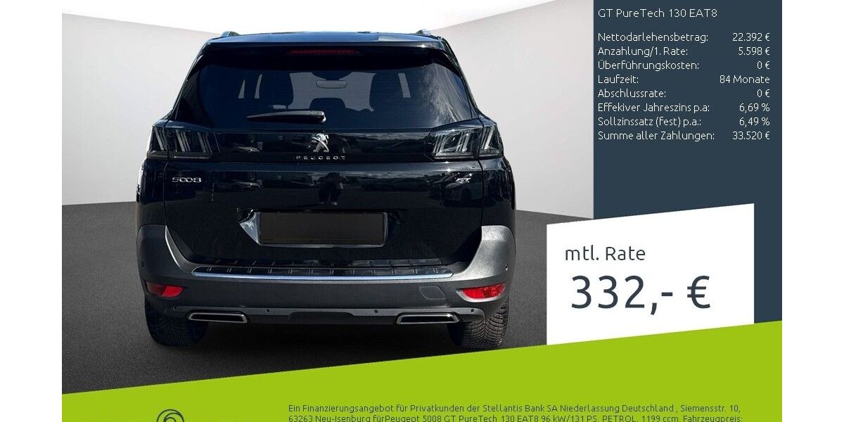 Peugeot 5008 40.034 km 27.990 &euro; Dülmen 48249