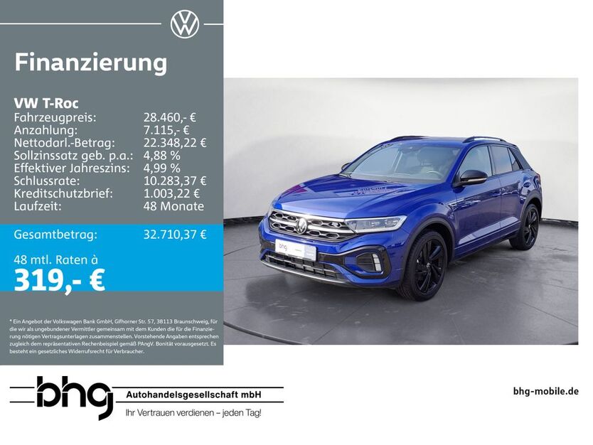 VW T-Roc 7.783 km 27.960 € Reutlingen 72770