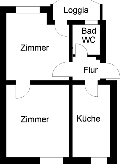 Wohnung zum Mieten in Wuppertal 410 € 54.11 m²
