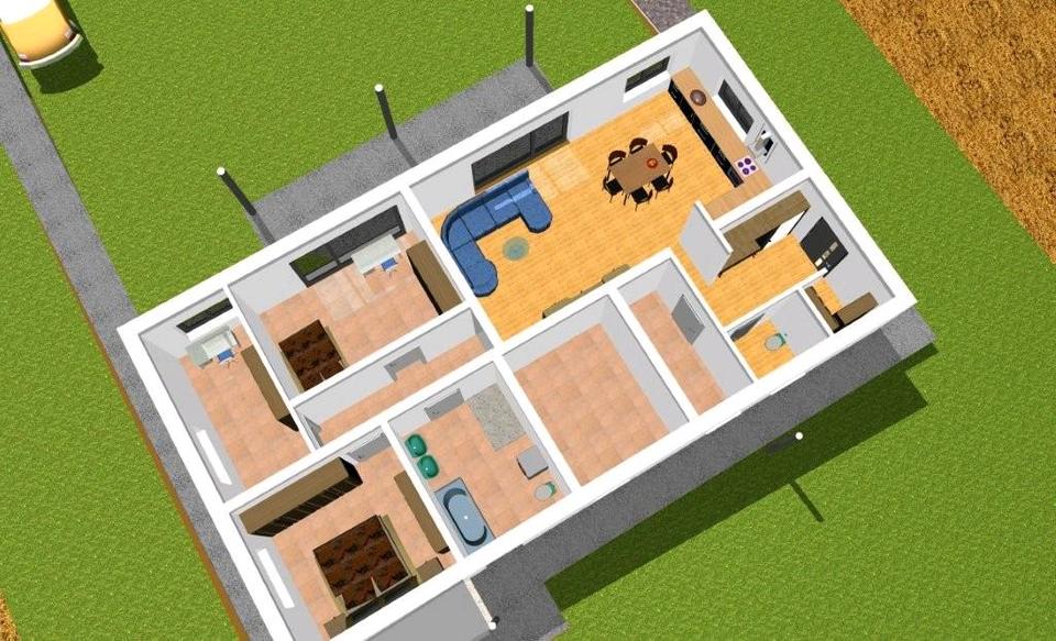 Dachgeschoßwohnung Windorf - 3 Zimmer, 63 m&sup2;, 870&euro; | Angebot:26447575
