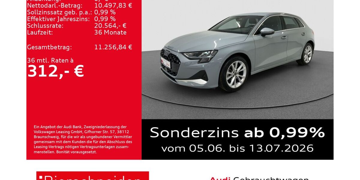 Audi A3 27.601 km 29.750 &euro; Aalen 73431