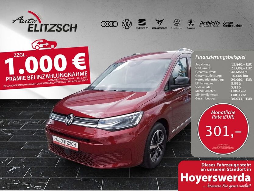 VW Caddy 11.500 km 42.200 € Hoyerswerda 02977