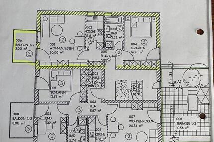 Wohnung Ingolstadt - 2 Zimmer, 53 m&sup2;, 310.000&euro; | Angebot:26423820