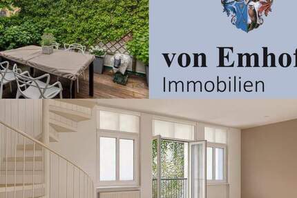 Köln-Deutz hochattraktive unkonventionelle Maisonettewohnung 4 zimmer