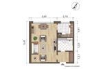 Etagenwohnung Hoyerswerda - 1 Zimmer, 30 m&sup2;, 154&euro; | Angebot:26291174