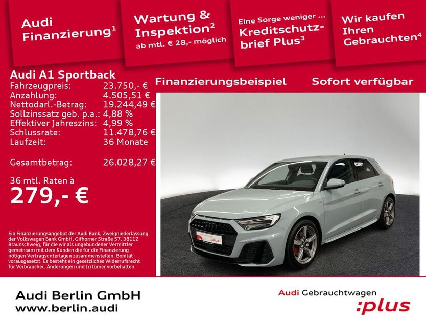 Audi A1 51.350 km 23.750 € Berlin 10587