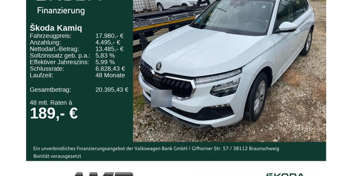 Skoda Kamiq 15.170 km 17.980 &euro; Borna 04552