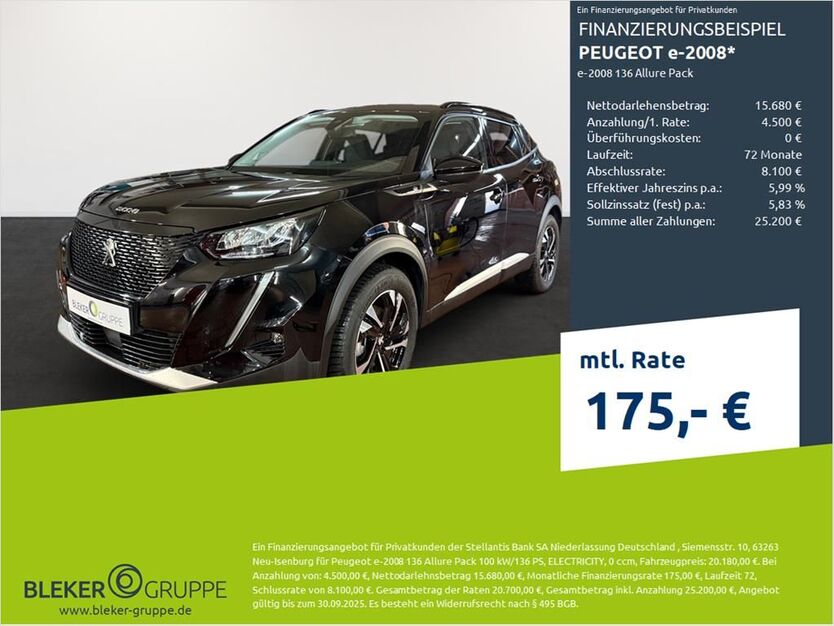 Peugeot 2008 18.912 km 19.780 € Münster - Amelsbüren 48163