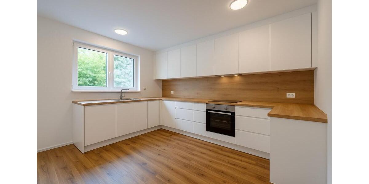 Sanierte 3,5-ZKB-Erdgeschosswohnung mit Balkon und Garten 3 zimmer