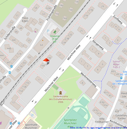 Etagenwohnung Bad Reichenhall - 3 Zimmer, 76 m&sup2;, 900&euro; | Angebot:26392530