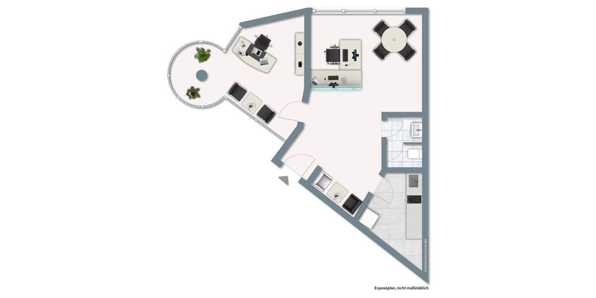 Gewerbeobjekt Rastatt - 2 Zimmer, 70 m&sup2;, 139.000&euro; | Angebot:23952538