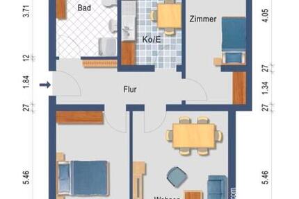 Wohnung Frontenhausen - 3 Zimmer, 82 m&sup2;, 275.000&euro; | Angebot:26823833