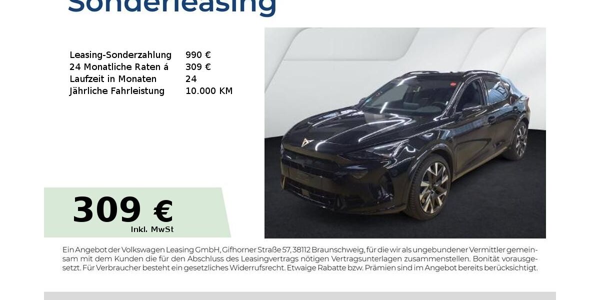 Cupra Formentor 20.300 km 42.950 &euro; Schwabach 91126