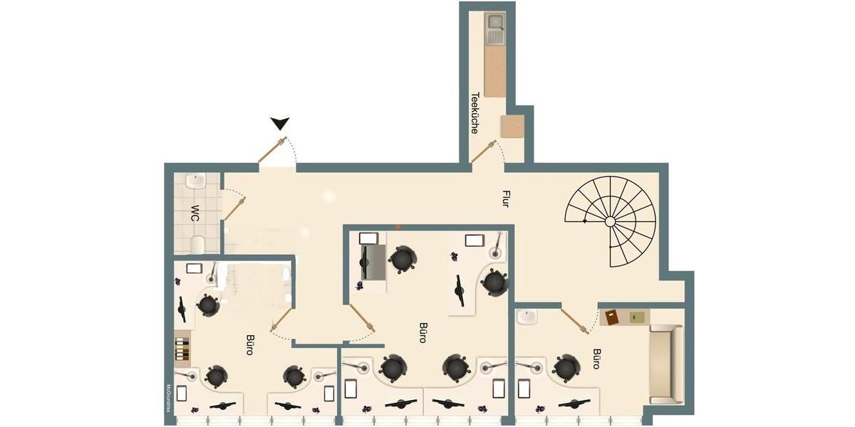 Gewerbeobjekt Nienburg (Weser) - 1.080&euro; | Angebot:23432284