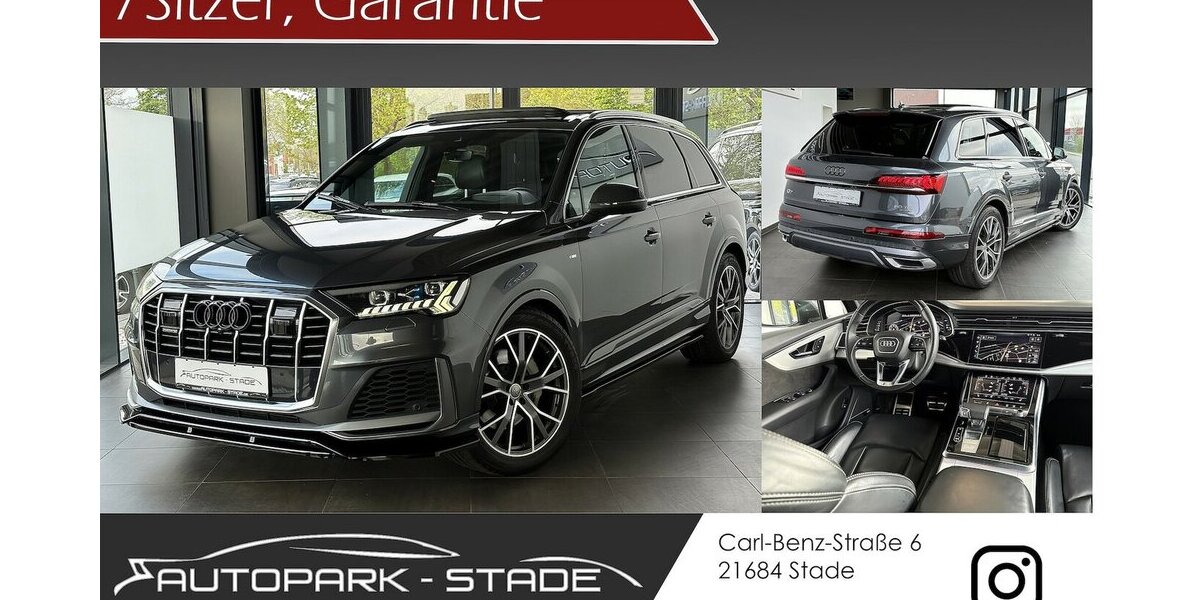 Audi Q7 50 TDI quattro S line 7 Sitzer Pano Matrix 131.000 km 50.990 &euro; Stade 21682