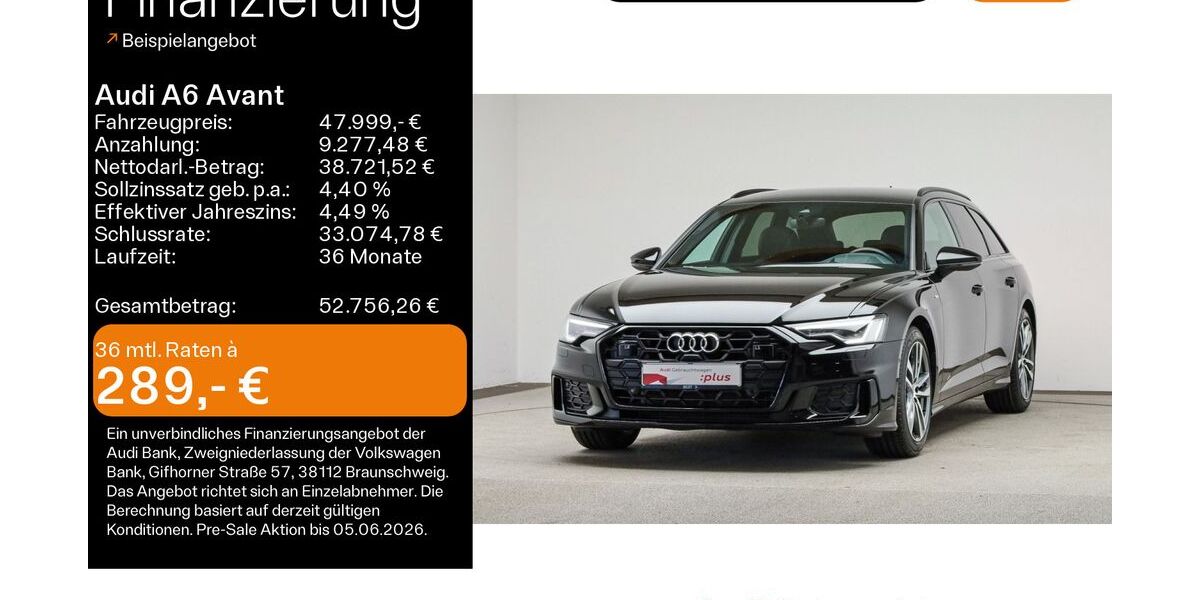 Audi A6 27.000 km 47.999 &euro; Mühlheim 63165