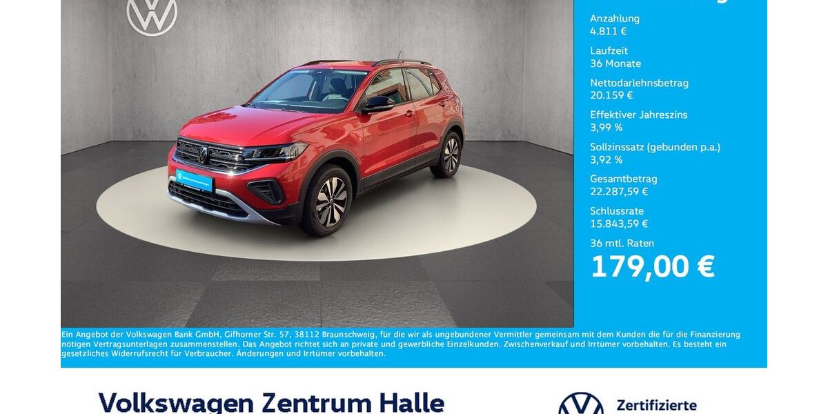 VW T-Cross 1.761 km 24.970 &euro; Halle/Saale 06110