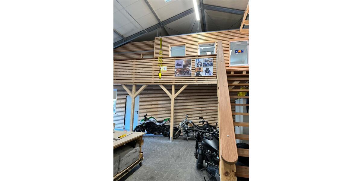 Gewerbe, Industrie, Handwerkhalle mit Grundstück zimmer