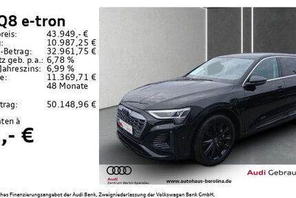 Audi Q8 e-tron 34.582 km 43.949 &euro; Berlin 13581