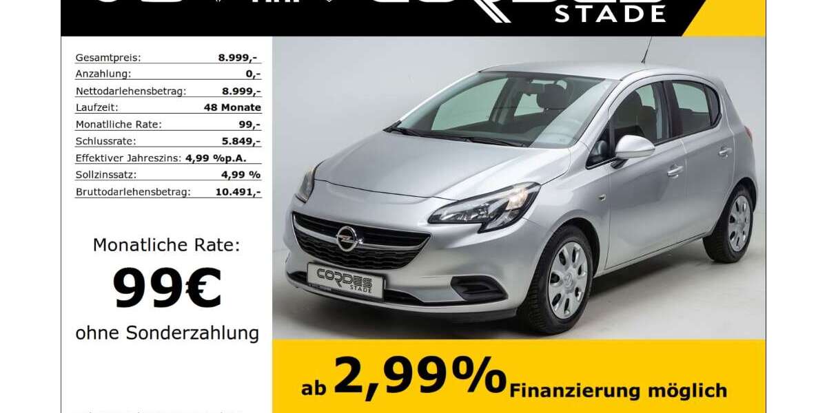 Opel Corsa 104.545 km 8.999 &euro; Stade 21680