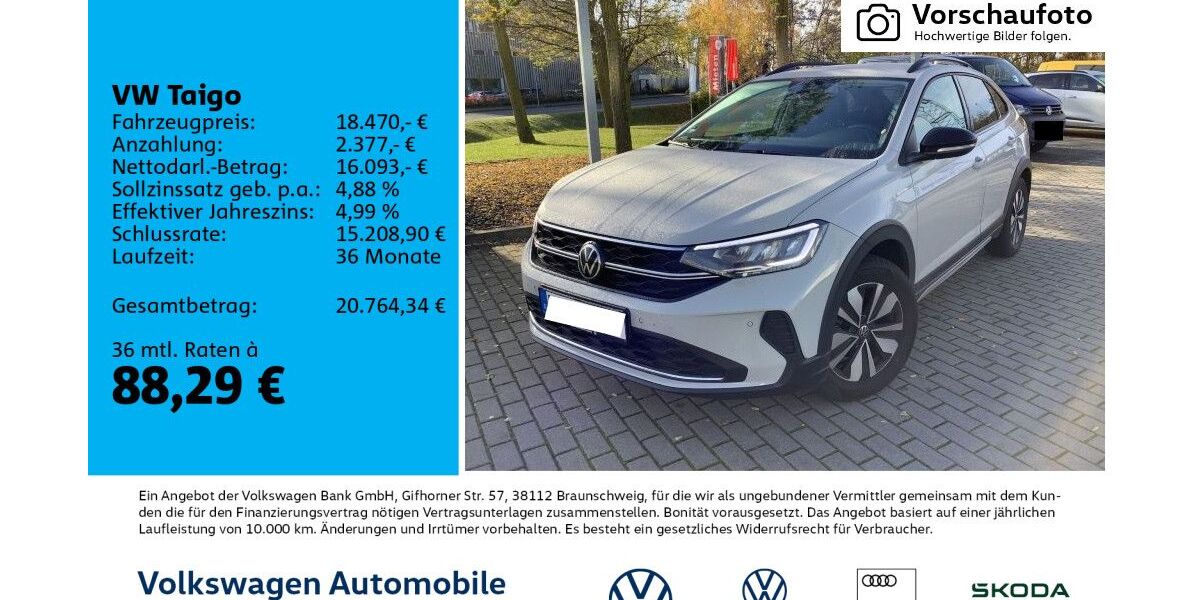 VW Taigo 11.500 km 18.470 &euro; Leipzig 04277