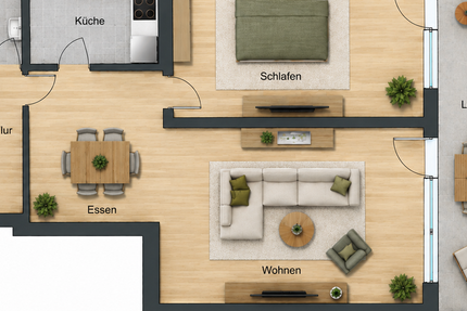 Wohnung Olching - 2.5 Zimmer, 64 m&sup2;, 304.000&euro; | Angebot:27713947