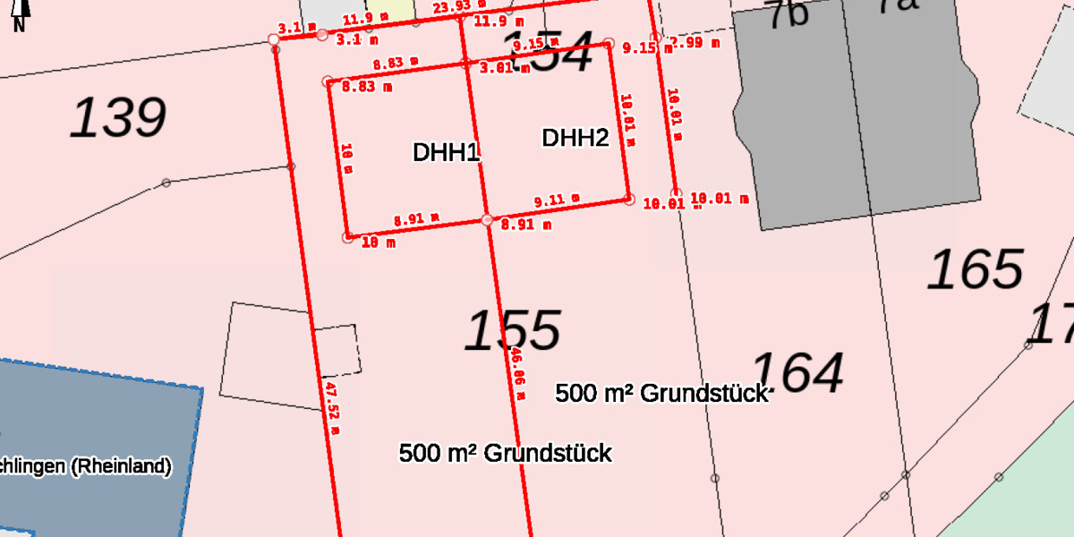 Doppelhaushälfte mit Traumgrundstück 3 zimmer