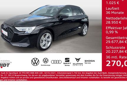 Audi A3 5.742 km 29.975 &euro; Bernsdorf 09337