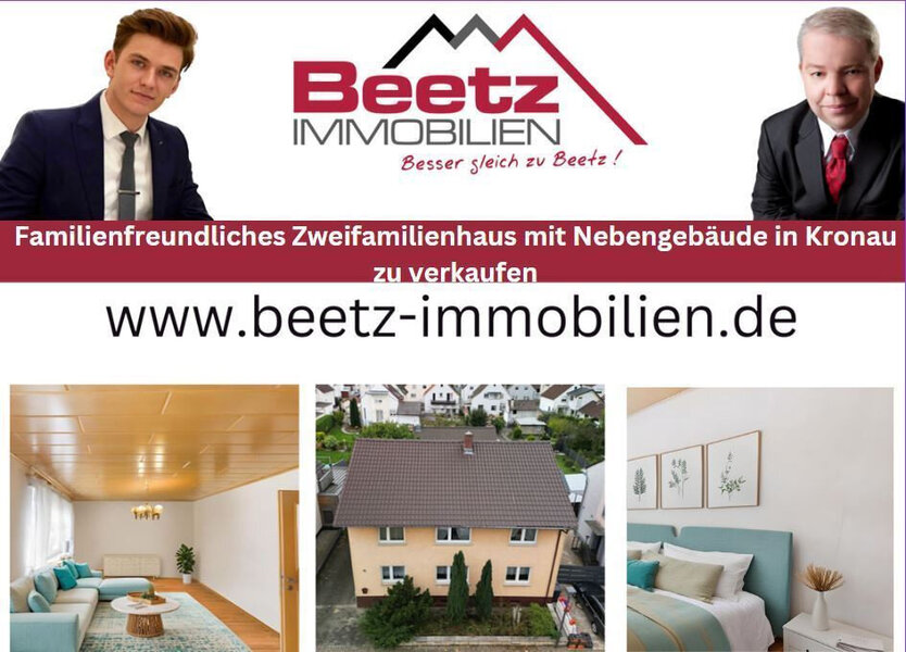 Familienfreundliches Haus mit 2 Wohnungen & Nebengebäude in Kronau zu verkaufen