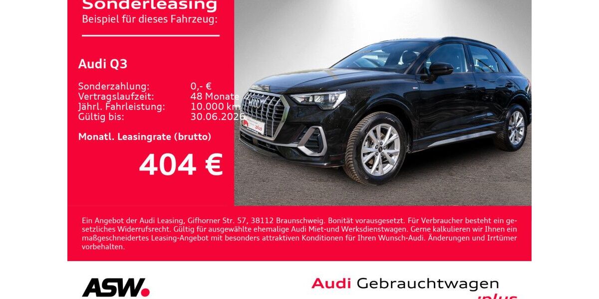 Audi Q3 22.100 km 38.930 &euro; Heilbronn 74074