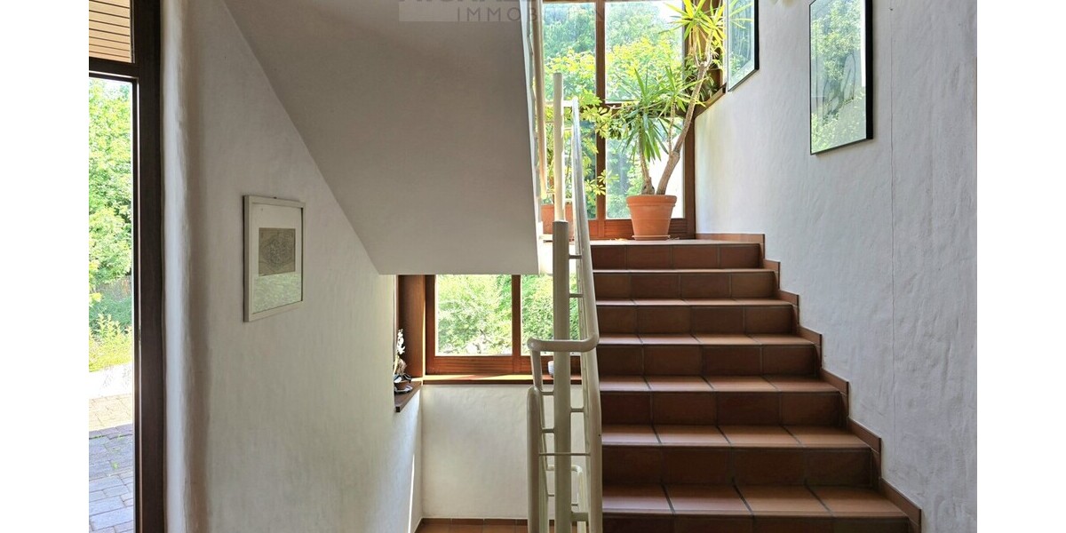 Natur pur! Außergewöhnliches Architektenhaus in traumhafter Lage und mit Einliegerwohnung - Einfamilienhaus Schmelz | Angebot:27010420