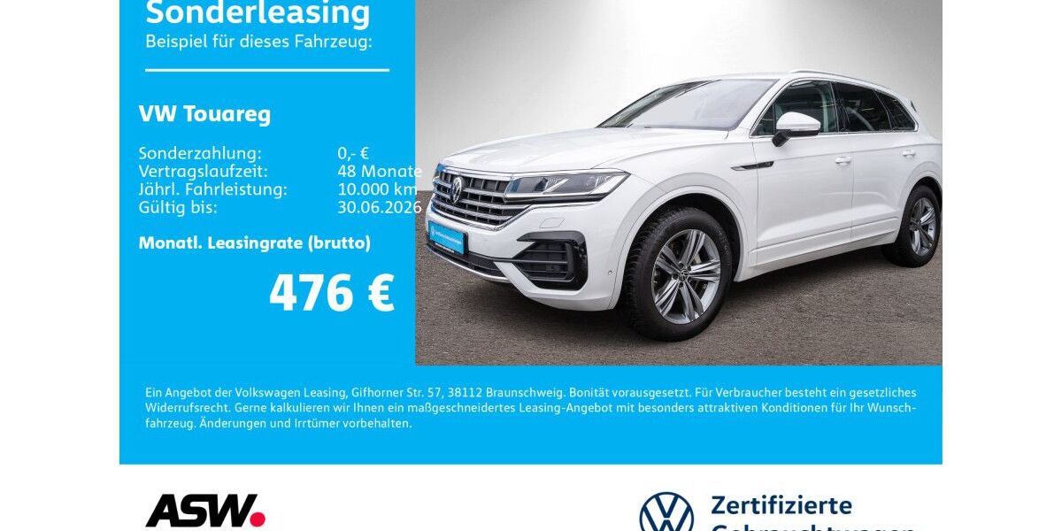 VW Touareg 52.800 km 44.790 &euro; Neckarsulm 74172