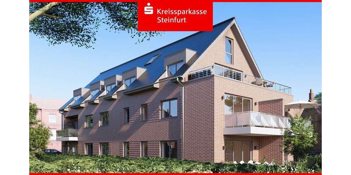Etagenwohnung Greven - 3 Zimmer, 80 m&sup2;, 399.000&euro; | Angebot:26663685