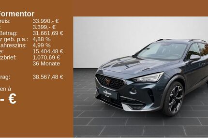 Cupra Formentor 20.145 km 31.990 &euro; Saarbrücken 66115
