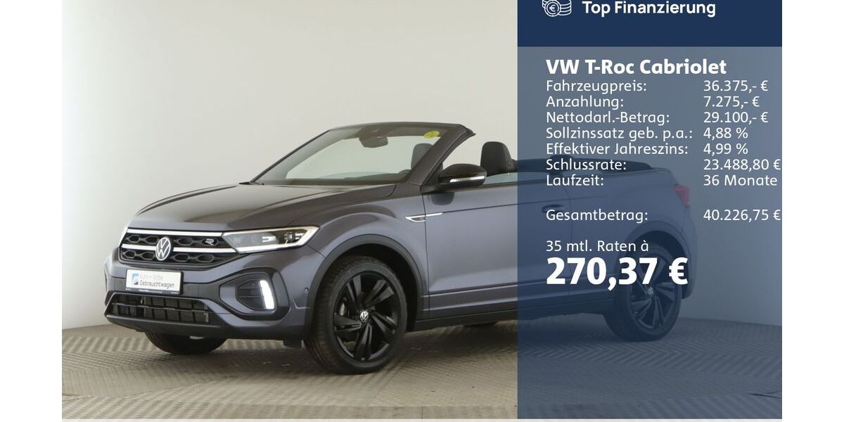 VW T-Roc 6.761 km 34.920 &euro; Jesteburg 21266