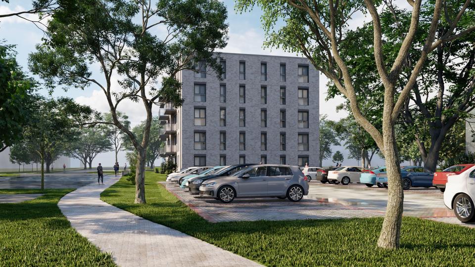 Etagenwohnung Schwerin Friedrichsthal - 4 Zimmer, 92 m&sup2;, 1.030&euro; | Angebot:26665770