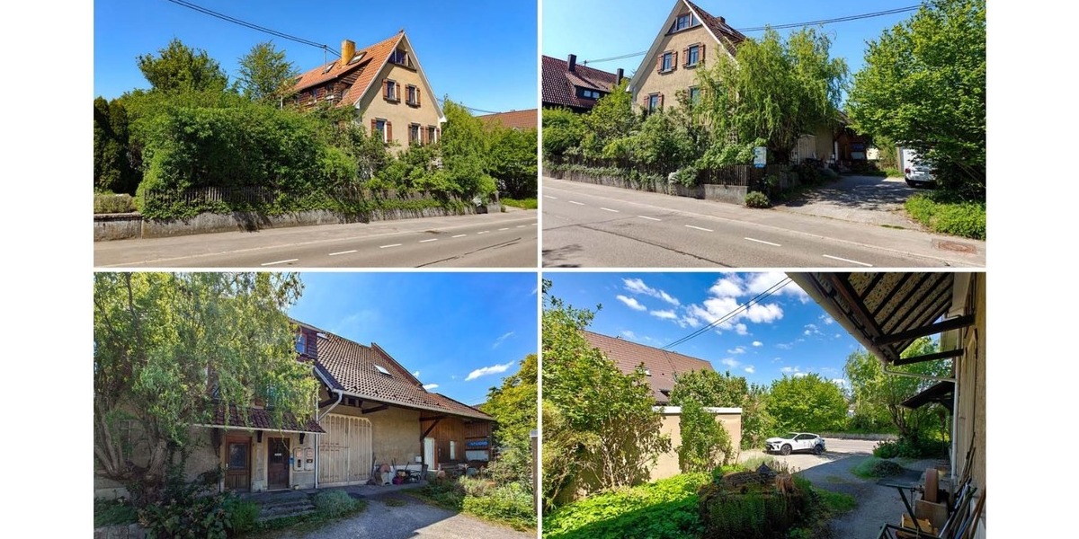 928 m² Grundstück, Charmantes Fachwerkhaus mit Ausbaureserve - Wohnen & Arbeiten unter einem Dach - Bauernhaus, Landhaus Reutlingen Rommelsbach | Angebot:24690906
