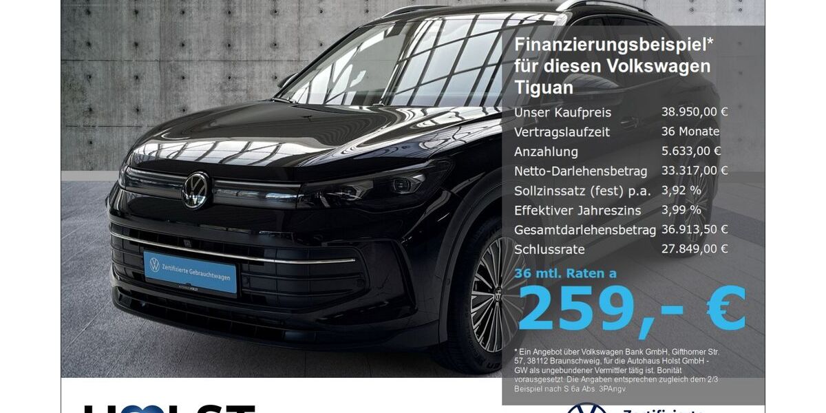 VW Tiguan 26.316 km 38.950 &euro; Scheeßel 27383