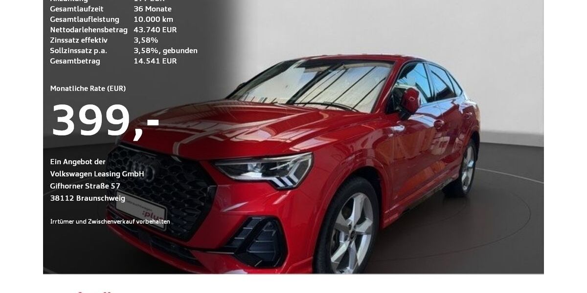 Audi Q3 2.244 km 43.740 &euro; Ravensburg 88214