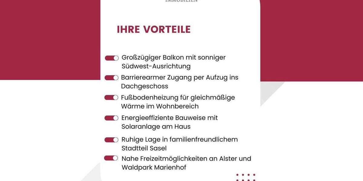 Energieeffiziente Neubauwohnung mit 3 Zimmern & Balkon in beliebter Lage von Sasel 3 zimmer