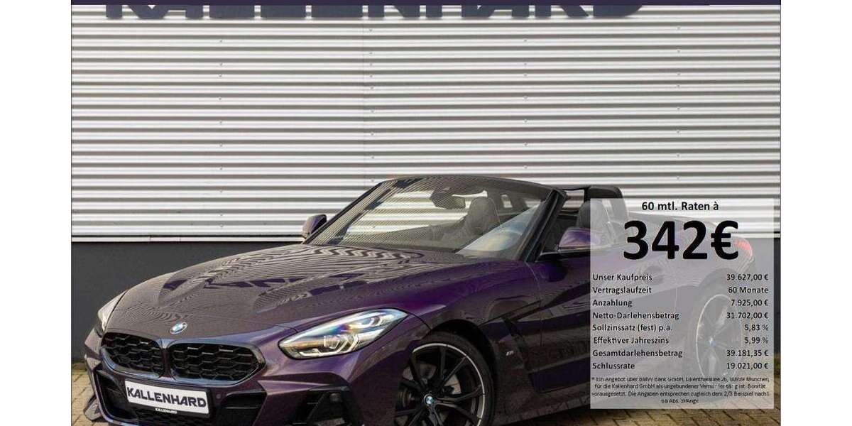 BMW Z4 12.356 km 39.627 &euro; Köln 51149