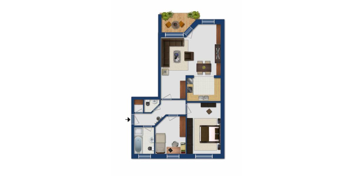 3-Zi.-Wohnung Gerwisch (Dbl. 45) in Kürze bezugsfrei 3 zimmer
