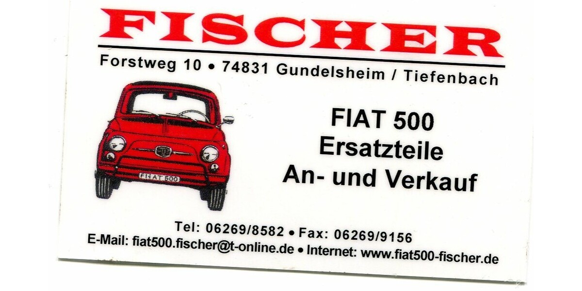 Fiat 600 4.770 km 30.000 € Gundelsheim 74831