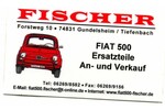 Fiat 600 4.770 km 30.000 € Gundelsheim 74831