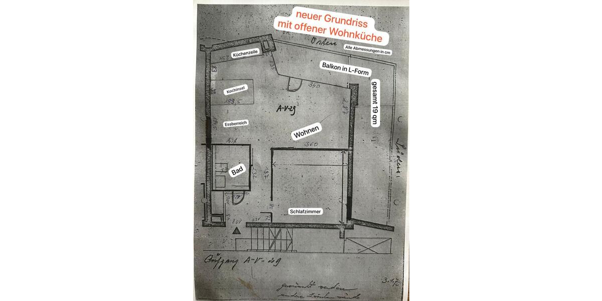 Etagenwohnung Augsburg Bergheim - 2 Zimmer, 56 m&sup2;, 290.000&euro; | Angebot:27113861