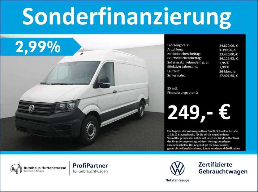 VW Crafter 13.810 km 34.820 € Halle 06110