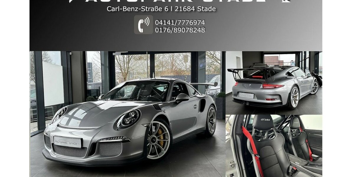 Porsche 991 GT3 RS Lift Pit Ceramic LED Approved 17.500 km 174.990 &euro; Stade 21682