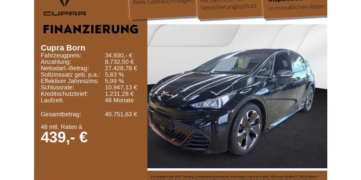 Cupra Born 19.711 km 34.930 &euro; Neu-Ulm 89231