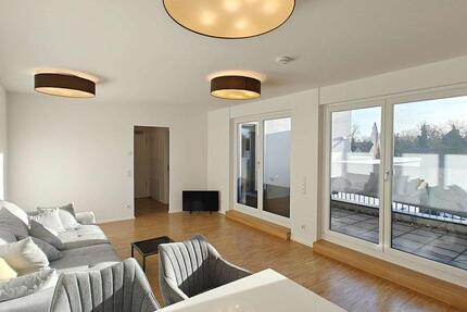 Traumhafte 3-Zimmer-Wohnung mit sonniger Dachterrasse - Unterschleißheim, Lohhof 3 zimmer