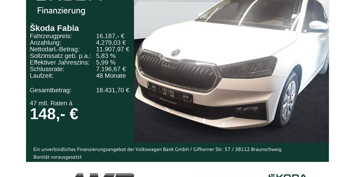 Skoda Fabia 1.090 km 15.870 &euro; Borna 04552